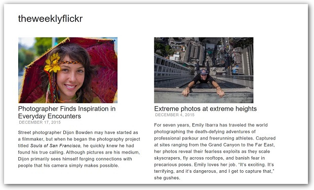 скриншот из сервиса Flickr